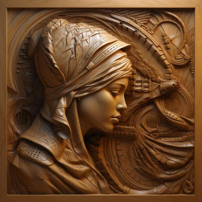 نموذج ثلاثي الأبعاد لآلة CNC 3D Art 